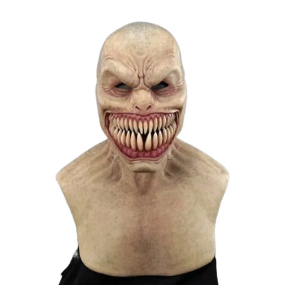 Latex Monster Teeth Mask - Long or Short Jaw