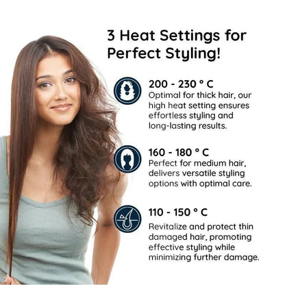 2-in-1 Rotating Styling Brush
