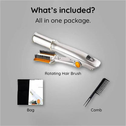 2-in-1 Rotating Styling Brush