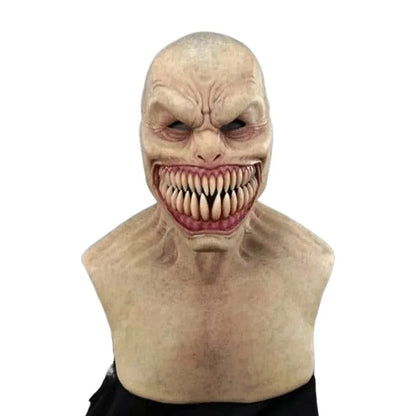 Latex Monster Teeth Mask - Long or Short Jaw