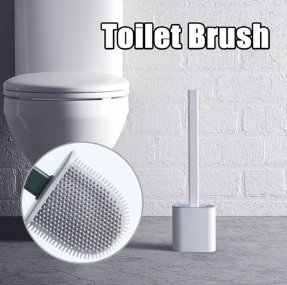 Silicone Toilet Brush with Holder