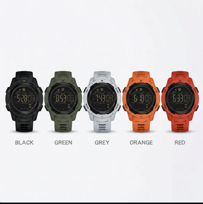 Waterproof Military Pedometer Watch