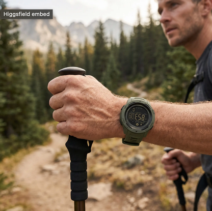 Waterproof Military Pedometer Watch