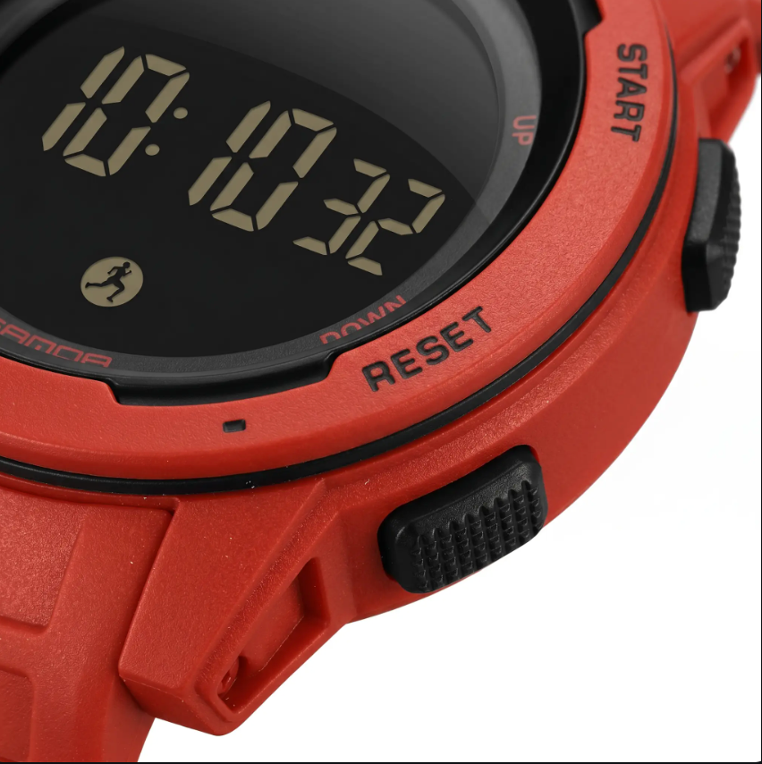 Waterproof Military Pedometer Watch