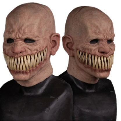 Latex Monster Teeth Mask - Long or Short Jaw