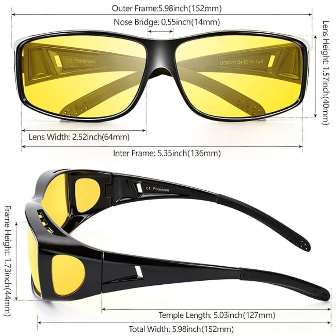 Anti-Glare Night Driving Glasses