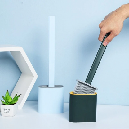 Silicone Toilet Brush with Holder