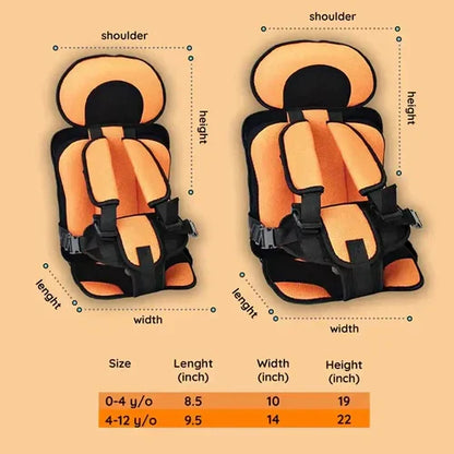 Foldable Child Car Booster Seat