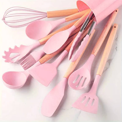 12-Piece Silicone Utensil Set