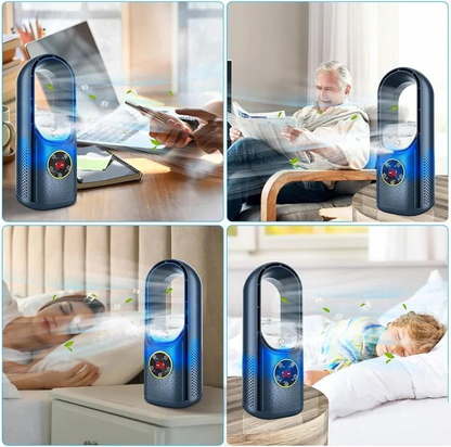 Blade-Free silent protable air cooler