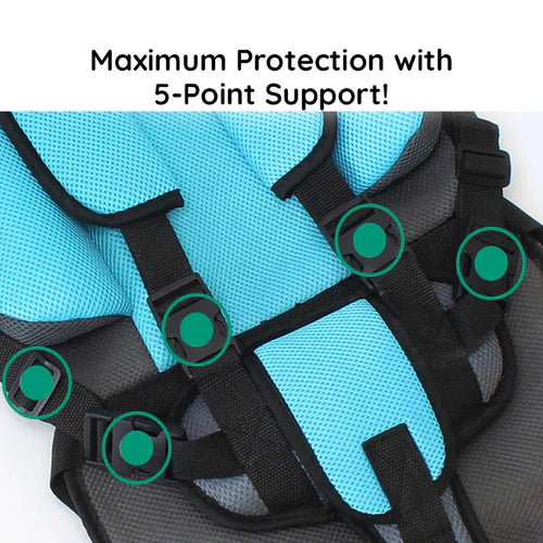 Foldable Child Car Booster Seat