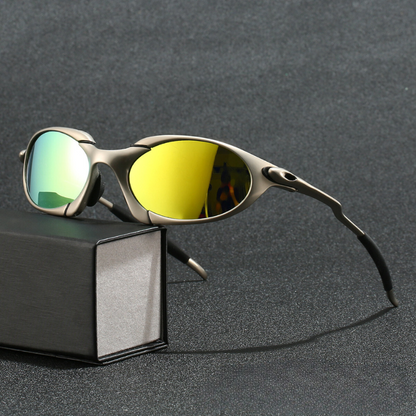 Metal Frame Polarised Sunglasses