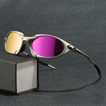 Metal Frame Polarised Sunglasses