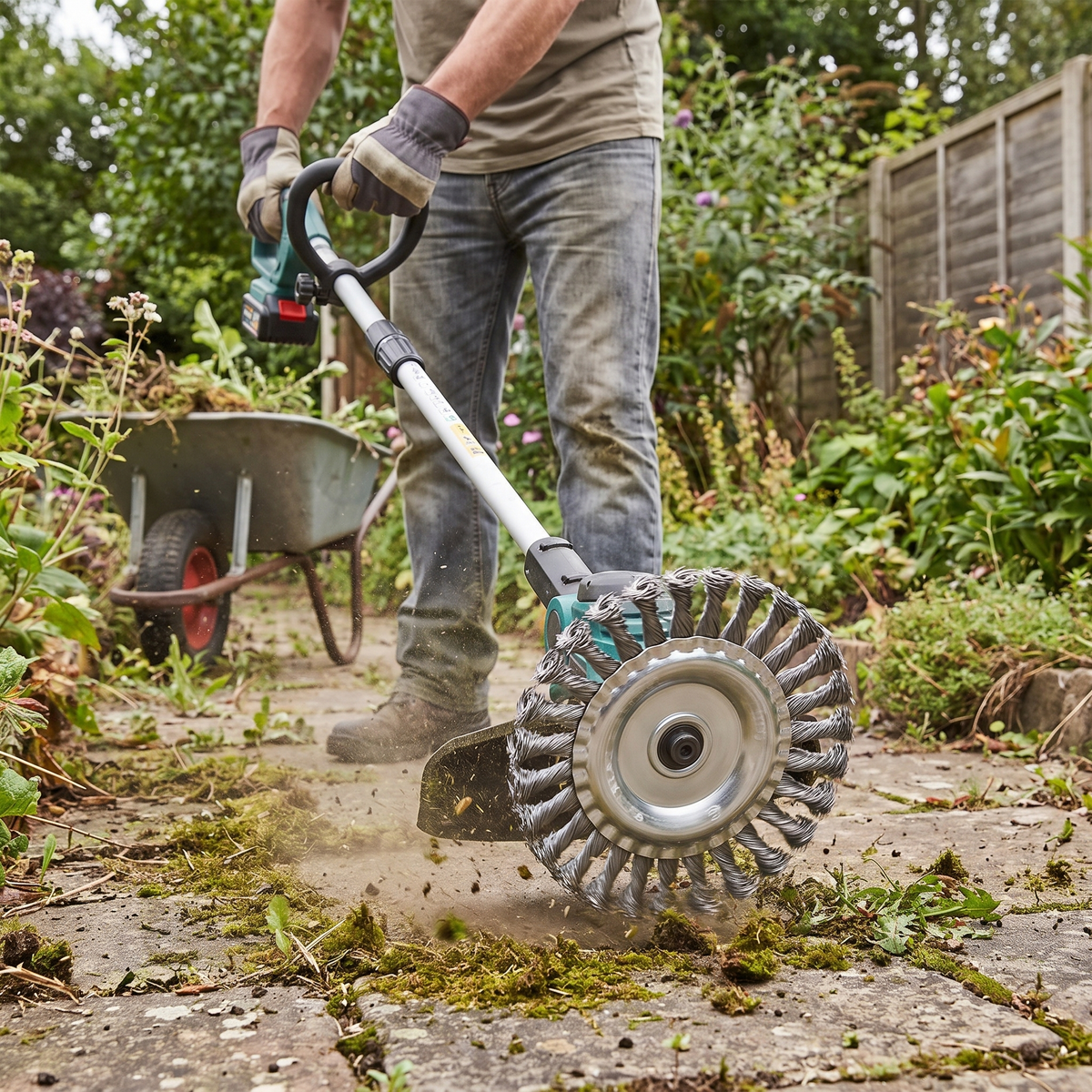 Cordless weed trimmer / weed remover