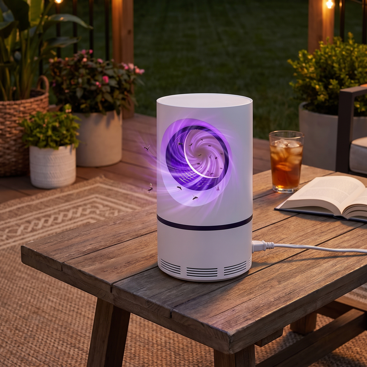 UV Light Insect Trap, indoor/outdoor mosquito and fly killer