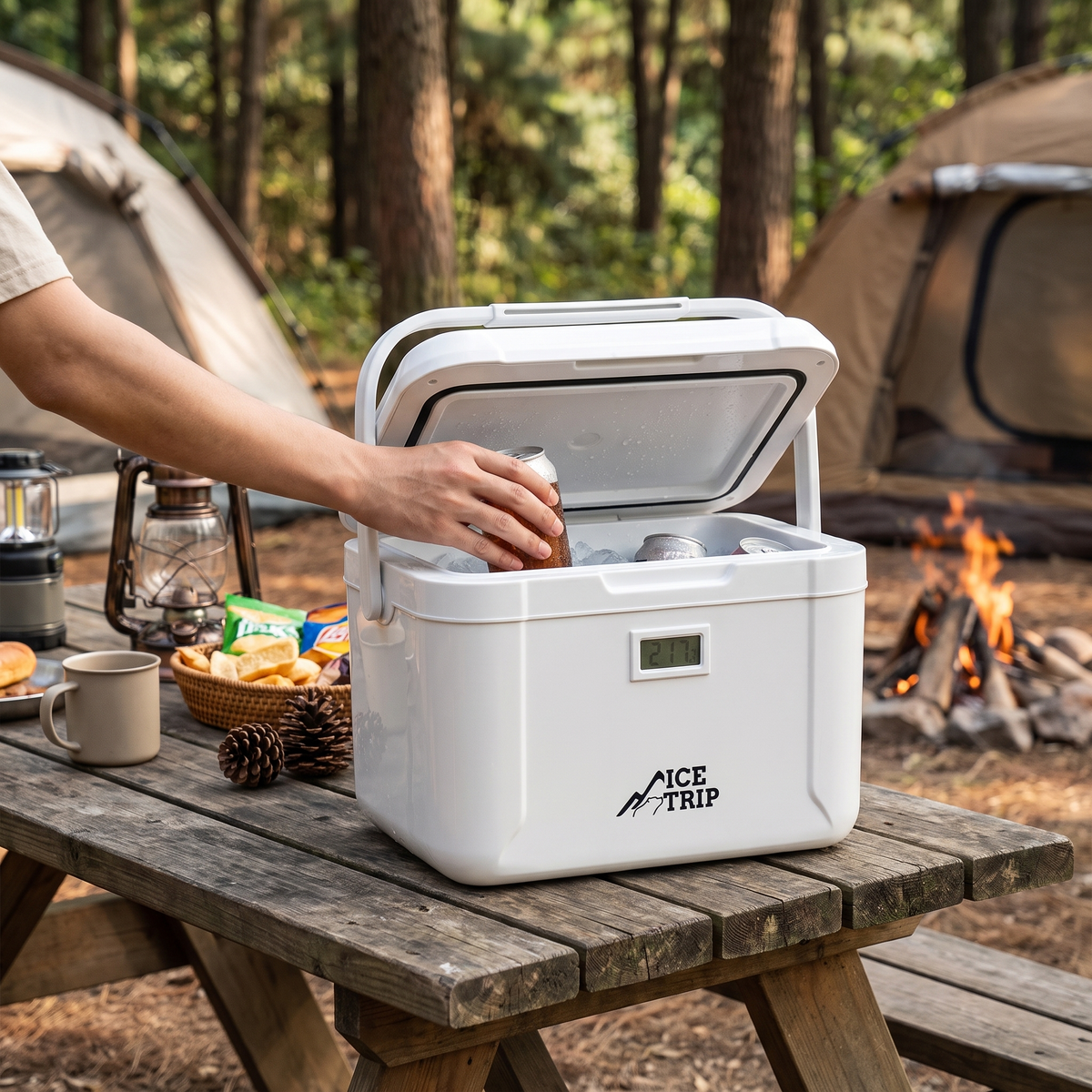 Portable Mini Freezer / cooler box for car and camping