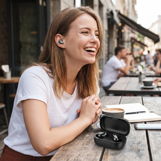 Wireless Bluetooth Earphones with charging case