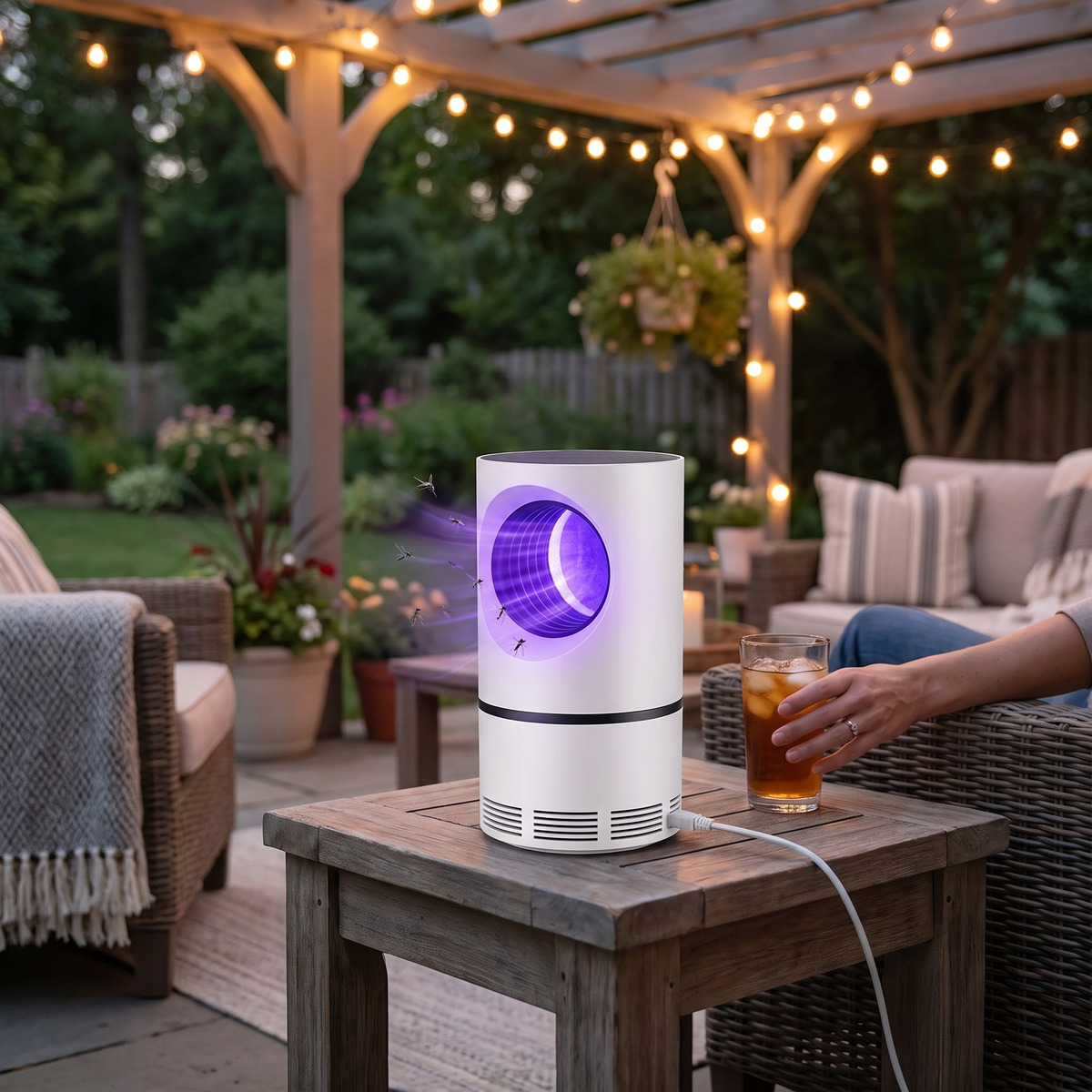 UV Light Electric Insect Killer Lamp / mosquito trap