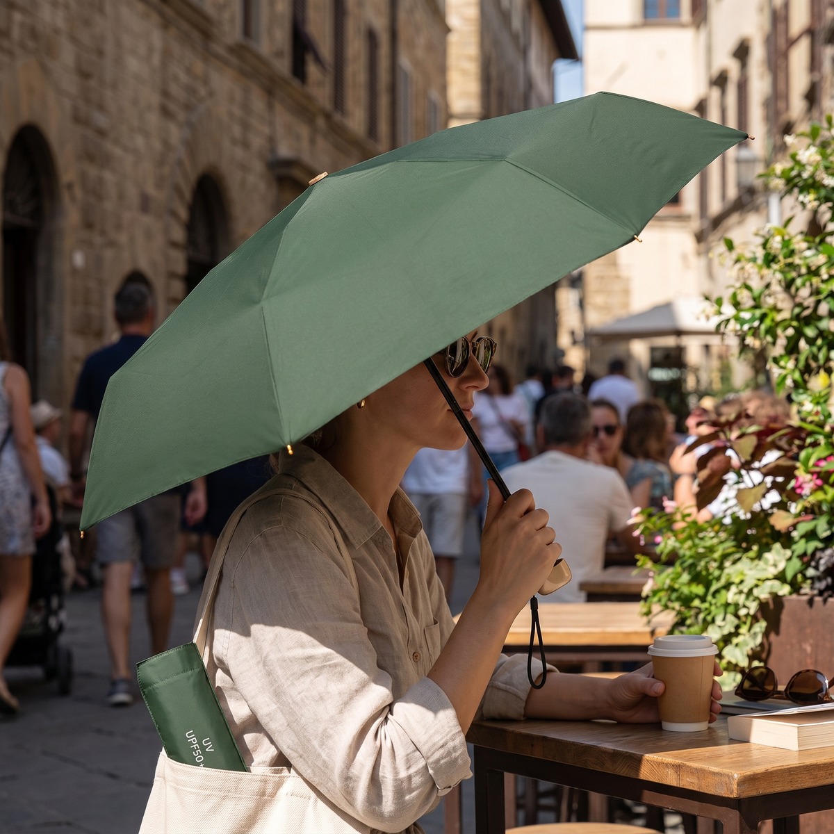 Foldable compact mini umbrella