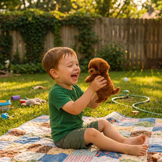 Interactive Robot Puppy Toy with Realistic Lifelike Design