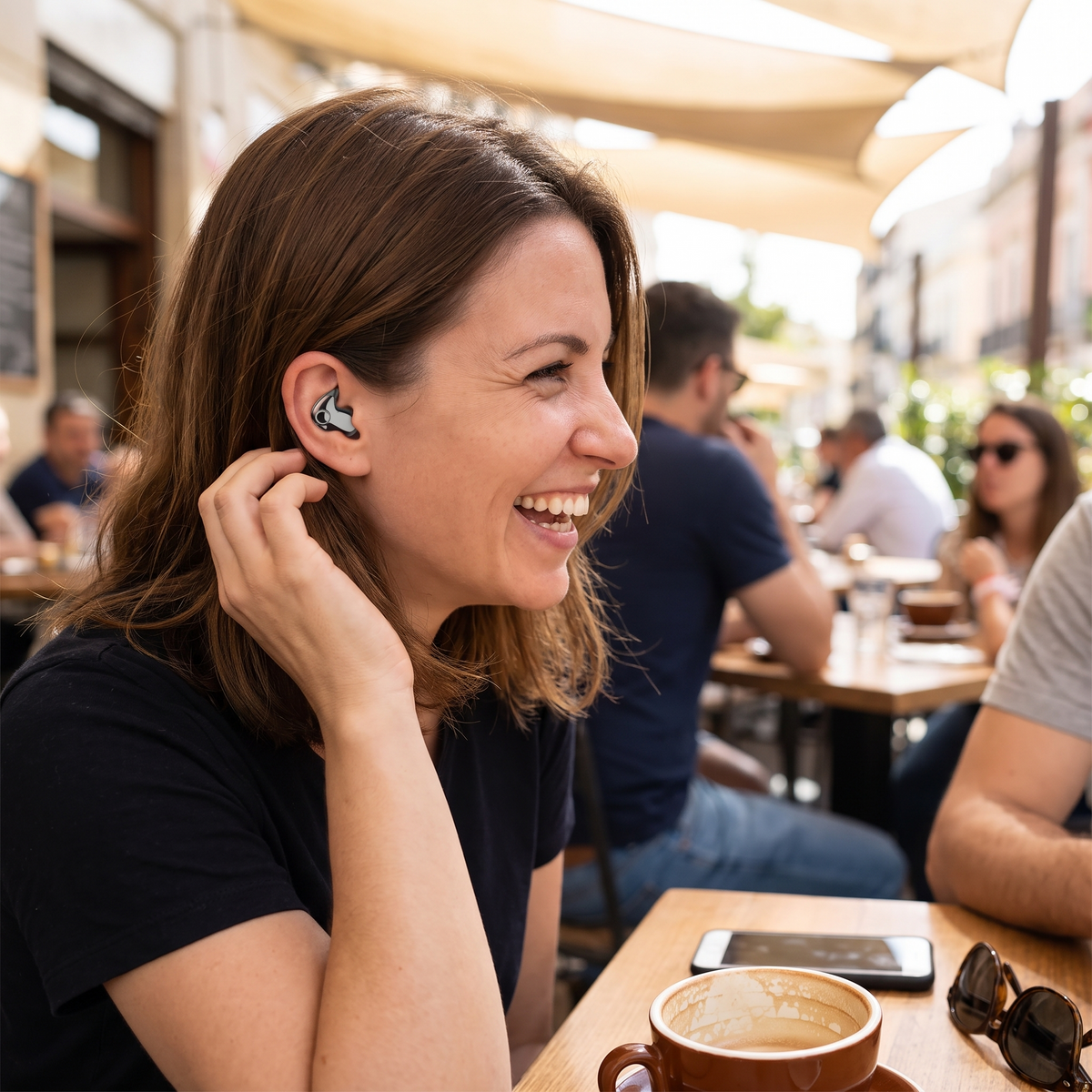 Invisible Wireless Sleep Headphones with IPX5 Water Resistance