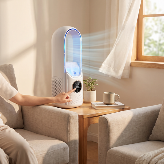 Blade-Free Silent Portable Air Conditioner