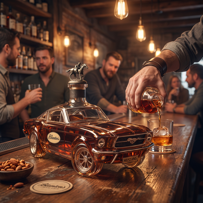 Mustang Car Shaped Whiskey Decanter