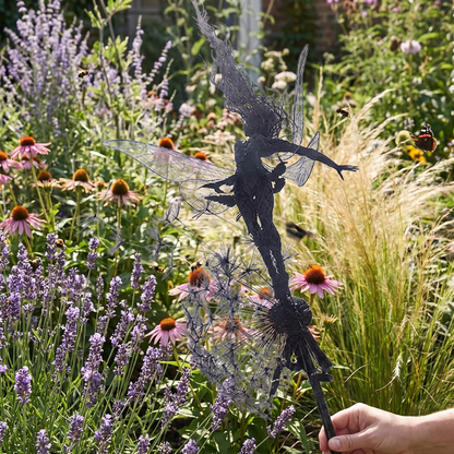 Dancing Fairy Statue Steel