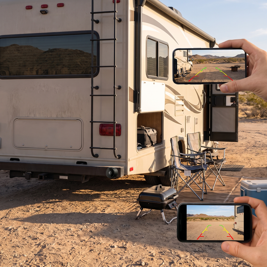 Wireless HD Backup Camera for RVs, Trucks and Trailers
