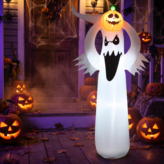 Halloween Inflatable Ghost with LED Lights