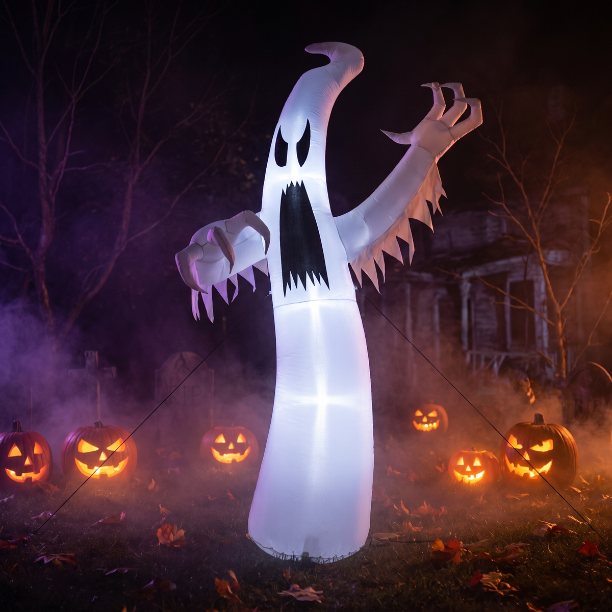 12 FT Giant Halloween Inflatable Specter Ghost