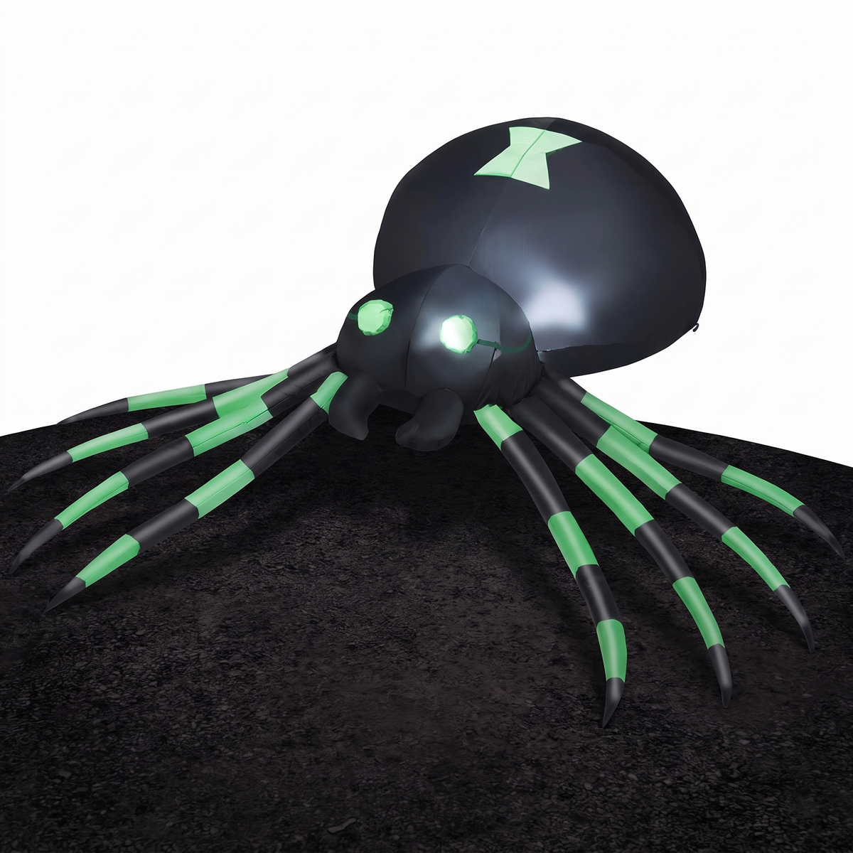 6 Ft Inflatable Light Up Spider Yard Decoration