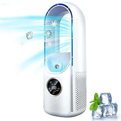 Blade-Free silent protable air cooler