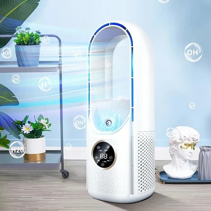 Blade-Free silent protable air cooler
