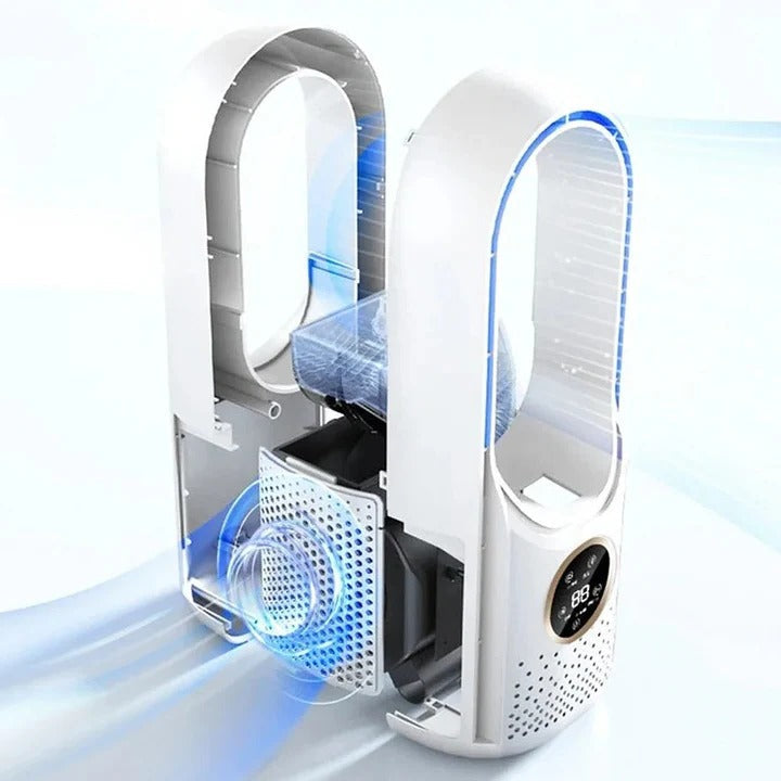 Blade-Free silent protable air cooler