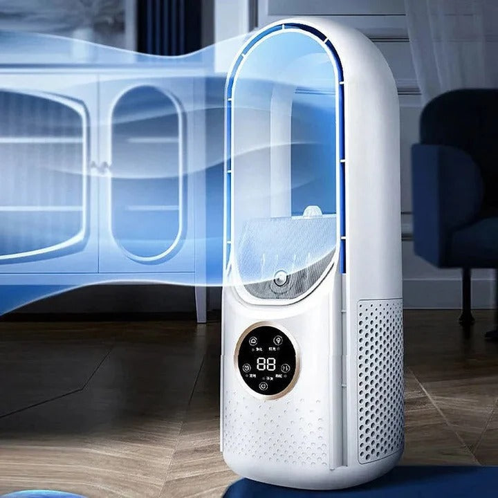 Blade-Free silent protable air cooler
