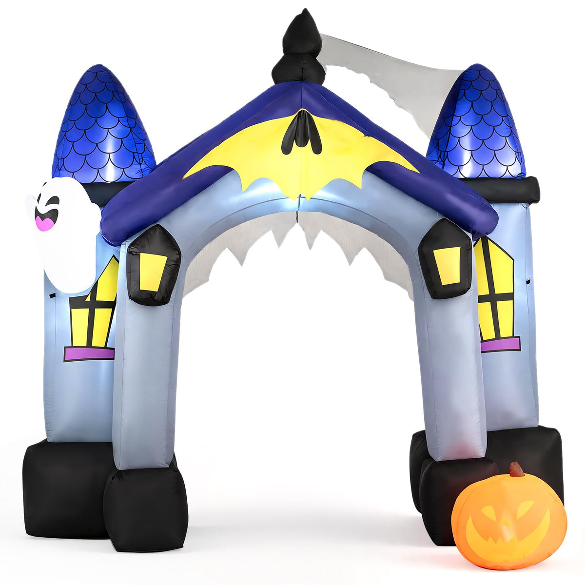 9 Ft Halloween Inflatable Castle Archway