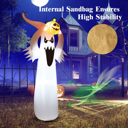 Inflatable Light Up Halloween Ghost Yard Decor
