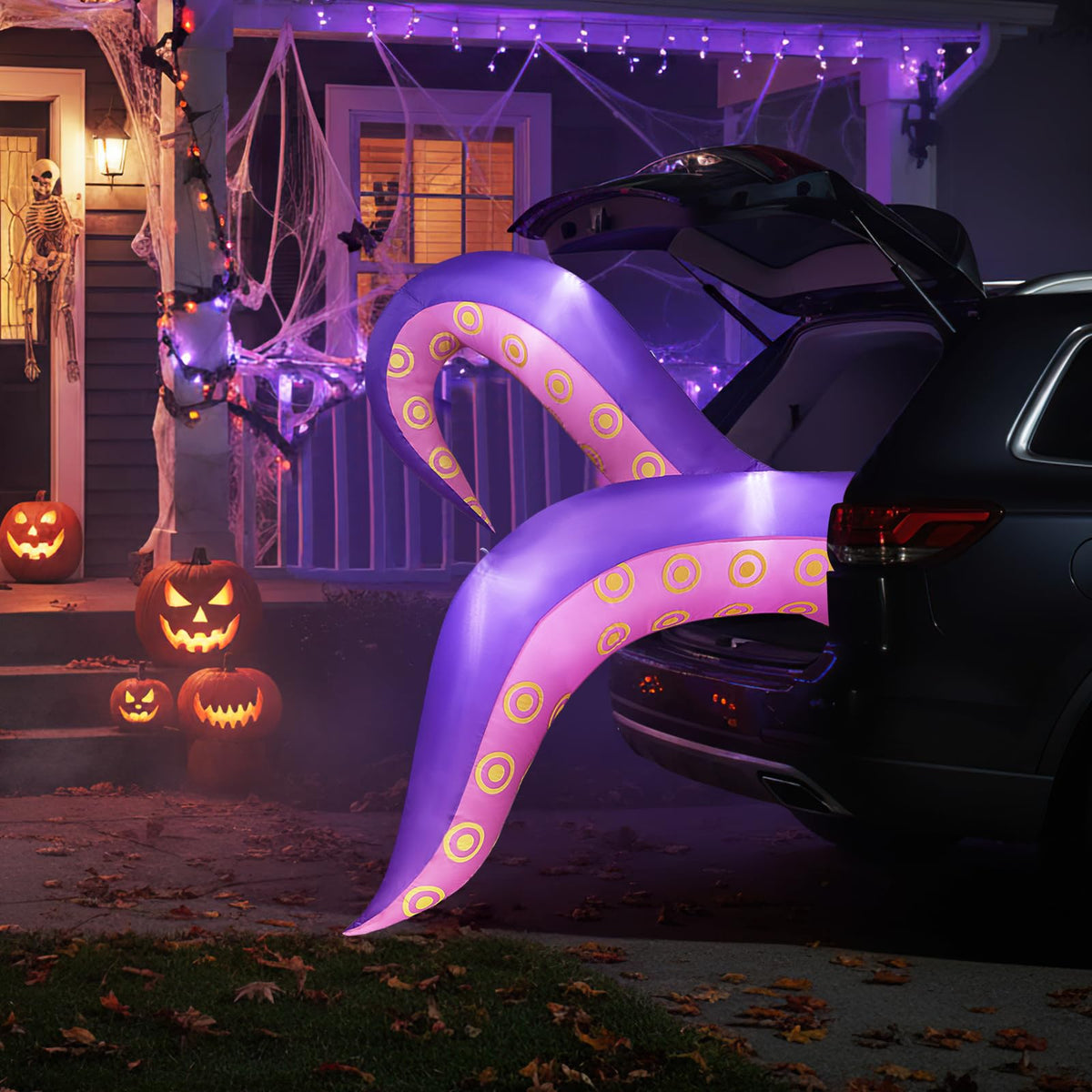 6.5 Ft Inflatable Octopus Tentacles Car Decoration