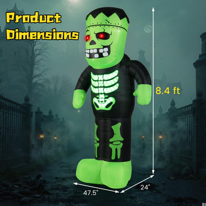 8.4 Ft Inflatable Monster Yard Decoration
