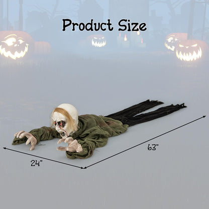 Sound Activated Zombie Groundbreaker Yard Prop