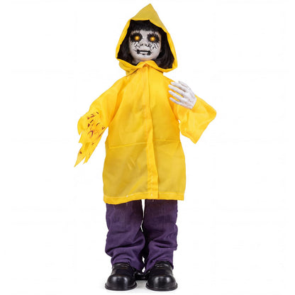 30 In Animated Zombie Boy with Light Up Eyes