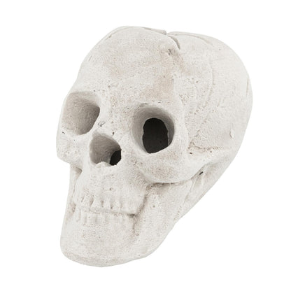Ceramic Fire Pit Skull Halloween Decoration