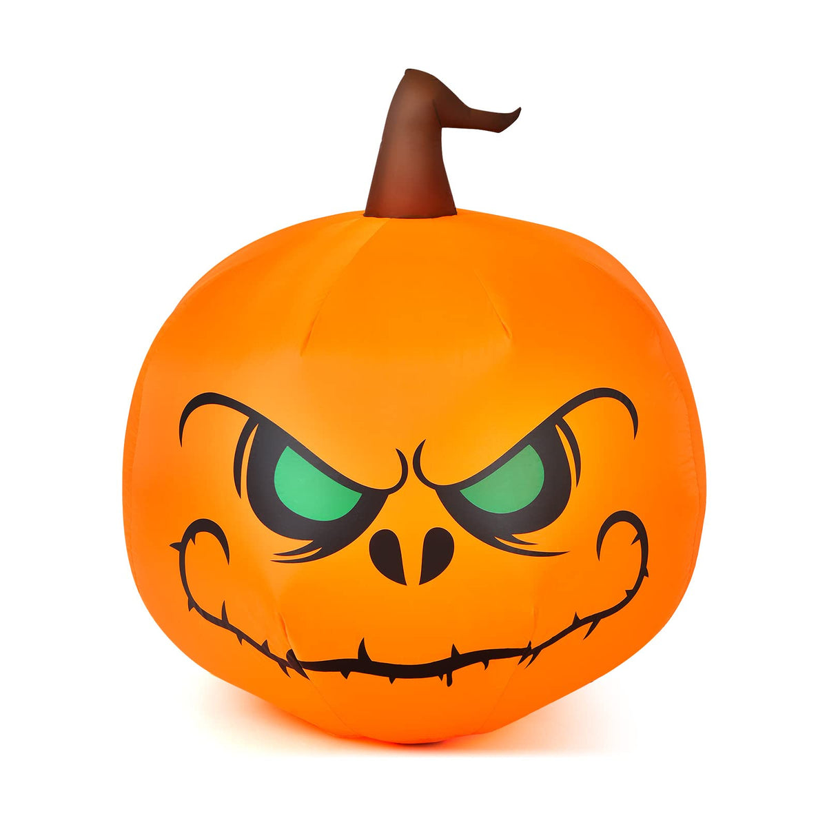 4 Ft Inflatable Light Up Pumpkin Yard Decoration