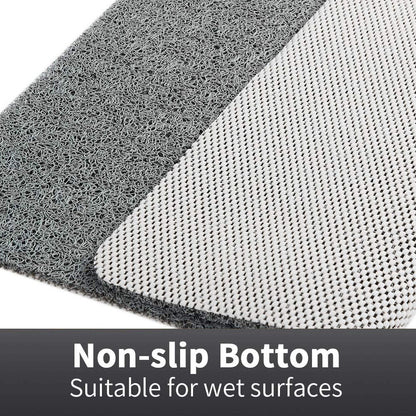 Non-Slip Shower Mat with Microban Technology – Soft, Safe, Easy to Clean, Customizable Size, Quick Water Drainage 3