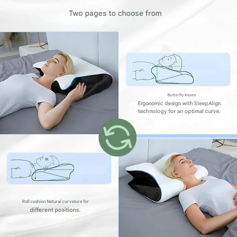 Ergonomic Memory Foam Pillow