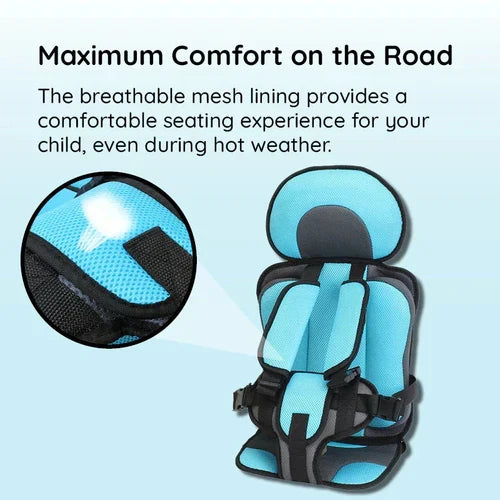Foldable Child Car Booster Seat